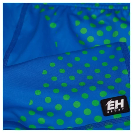 Legginsy Biegowe 1/3 Męskie EXTREME HOBBY HALFTONE niebieskie