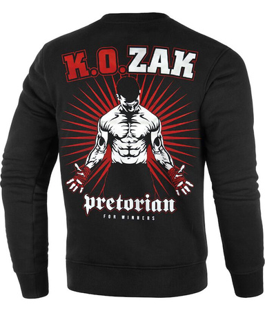 Bluza PRETORIAN K.O.ZAK prosta czarna