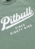 T-shirt damski PIT BULL Denim Washed ANGEL LOGO green