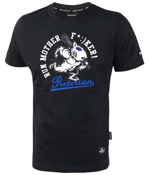 T-shirt PRETORIAN Run motherf*:)ker! czarny