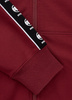 Komplet dresowy PIT BULL Tricot Terry TAPE NUGGET bordowy rozpinany
