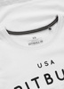 T-shirt damski PIT BULL USA CAL WMN biały