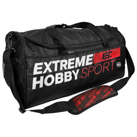 Torba sportowa EXTREME HOBBY CLASSIC czarno/czerwona