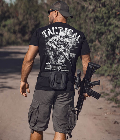 T-shirt DOBERMANS TACTICAL SOLDIER TS394 czarny