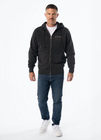 Bluza PIT BULL STRENGTH & RESPECT dark graphite rozpinana