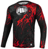 Longsleeve Rashguard MESH Performance PIT BULL BLOOD DOG 2 czarny