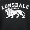 Bluza LONSDALE KERSBROOK czarna prosta