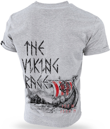 T-shirt DOBERMANS VIKING DRAKKAR TS113 szary