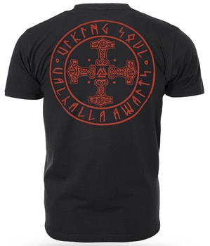T-shirt DOBERMANS THORS CROSS TS386 czarny