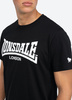 T-shirt Lonsdale PIDDINGHOE czarny - dwupak