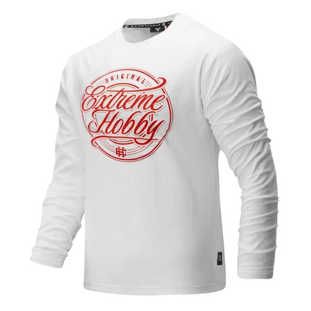 Longsleeve EXTREME HOBBY STAMP biały