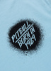 T-shirt PIT BULL Loose Fit GRAFFITI light blue