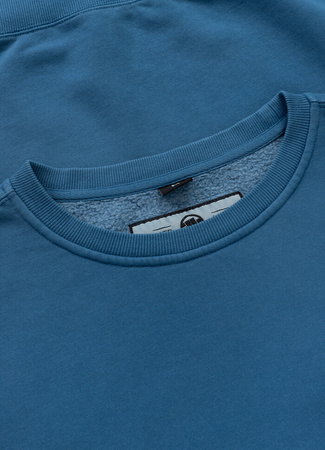 Bluza PIT BULL WASHED LANCASTER 2 shade blue prosta