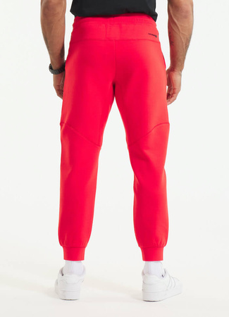 Spodnie sportowe PIT BULL POCKET DOGWOOD czerwone (fluo red)