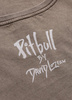 T-shirt damski PIT BULL Denim Washed CRUISINANDBOOZIN WMN dark brown