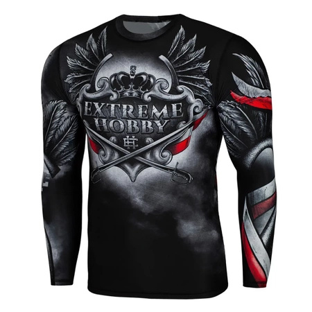 Longsleeve rashguard EXTREME HOBBY HUSARZ czarny