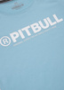 T-shirt damski PIT BULL R slim fit WMN błękitny