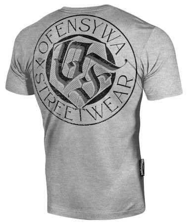 T-shirt OFENSYWA STREET WEAR szary