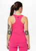 Damski Tank top sportowy PIT BULL AVENIDA WMN malinowy