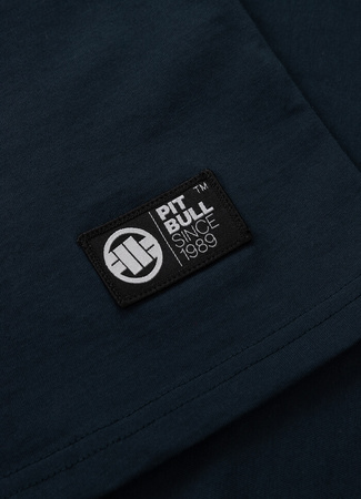 T-shirt PIT BULL SMALL LOGO 25 granatowy (dark navy)