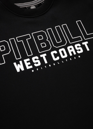 Bluza PIT BULL WRAPS  czarna prosta