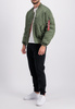 Kurtka ALPHA INDUSTRIES MA-1 oliwkowa (sage green) 100101 01