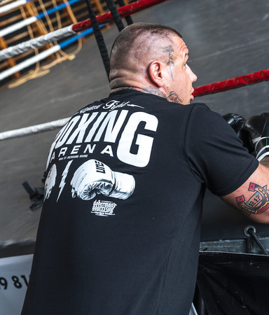 T-shirt DOBERMANS BOXING ARENA TS393 czarny