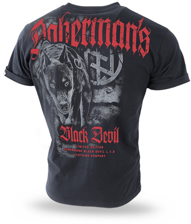 T-shirt DOBERMANS BLACK DEVIL TS154 czarny