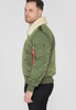 Kurtka ALPHA INDUSTRIES INJECTOR III oliwkowa (sage green) 143104 01