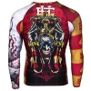 Longsleeve rashguard EXTREME HOBBY KILLER CARDS 2 czerwony