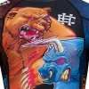 Short sleeve rashguard kids EXTREME HOBBY BULL&BEAR niebieski