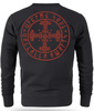 Bluza DOBERMANS CLASSIC THORS CROSS BC386 czarna prosta