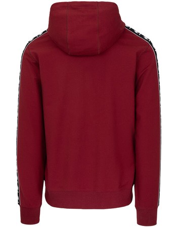 Bluza PIT BULL Tricot Terry TAPE NUGGET bordowa rozpinana