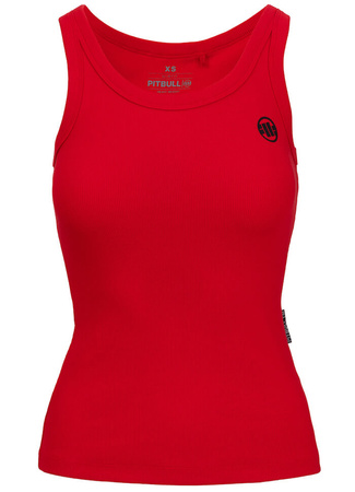Damski Tank top PIT BULL Rib LAYLA WMN czerwony