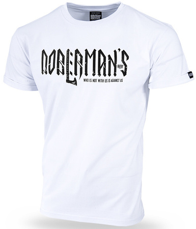T-shirt DOBERMANS HATCHES TS293 biały
