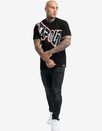 T-shirt TAPOUT BERNARDINO czarny
