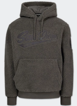 Bluza/kożuch PIT BULL SHERPA GALAXY taupe kaptur