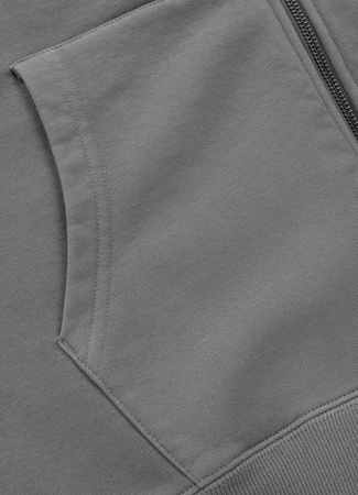 Bluza PIT BULL WASHED LANCASTER 2 washed grey rozpinana 