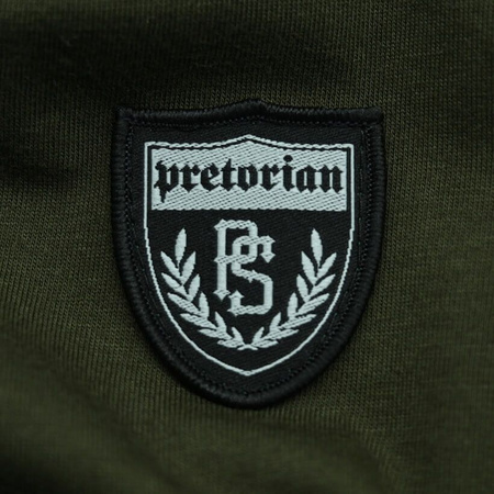 T-shirt PRETORIAN MILITARY LOGO oliwkowy