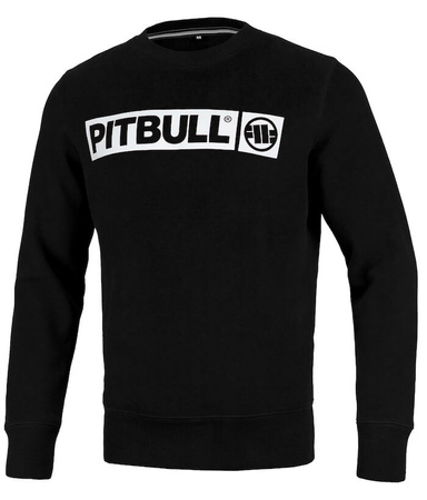 Bluza PIT BULL HILLTOP TERRY czarna prosta