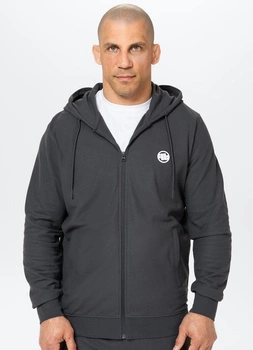 Bluza PIT BULL ROCKEY PIQUE grafitowa rozpinana