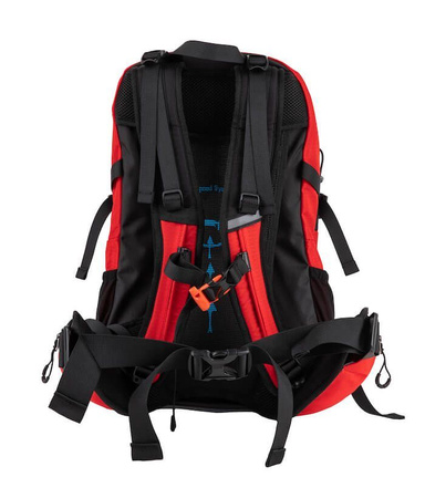 Plecak sportowy PIT BULL BACKPACK SPORTS czerwony