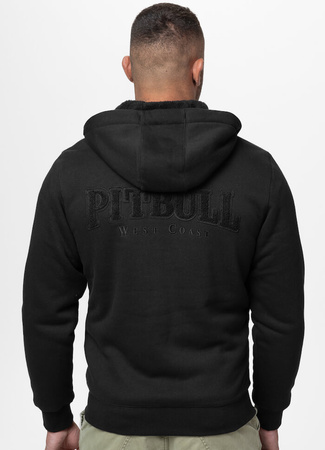 Bluza/kożuch PIT BULL RUFFIN DETROIT czarno/czarna rozpinana