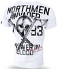 T-shirt DOBERMANS NORTHMEN TS202 biały