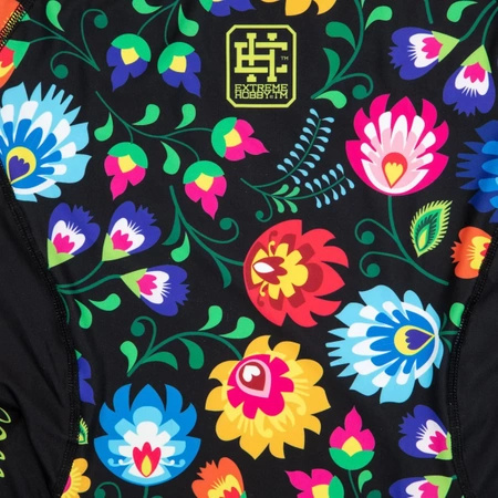 Short Sleeve Rashguard Damski Folk 2