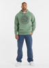 Bluza PIT BULL WASHED VINTAGE BJJ washed green kaptur