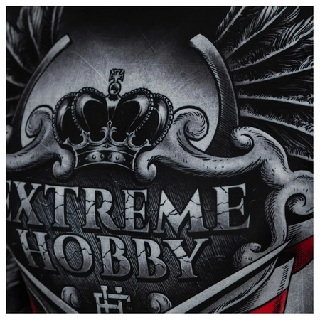 Short sleeve rashguard EXTREME HOBBY HUSARZ czarny