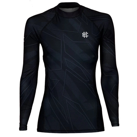 Longsleeve rashguard damski  EXTREME HOBBY SHADOW czarny