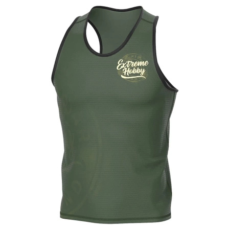 Tank top techniczny EXTREME HOBBY BADGE khaki