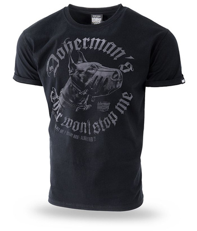 T-shirt DOBERMANS DANGEROUS DOG TS242 czarny